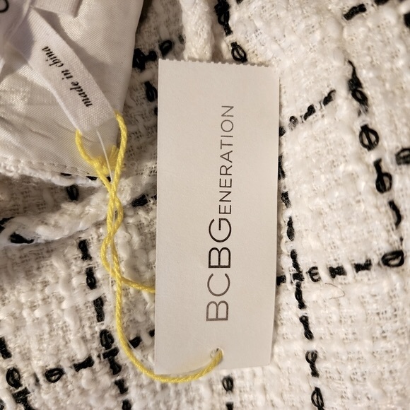 NWT BCBGeneration Plaid Skater Mini Dress Size 8 - Picture 10 of 10